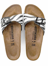 ciabatte birkenstock personalizzate zebra