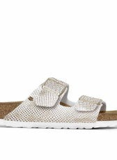 ciabatte birkenstock con pitone oro