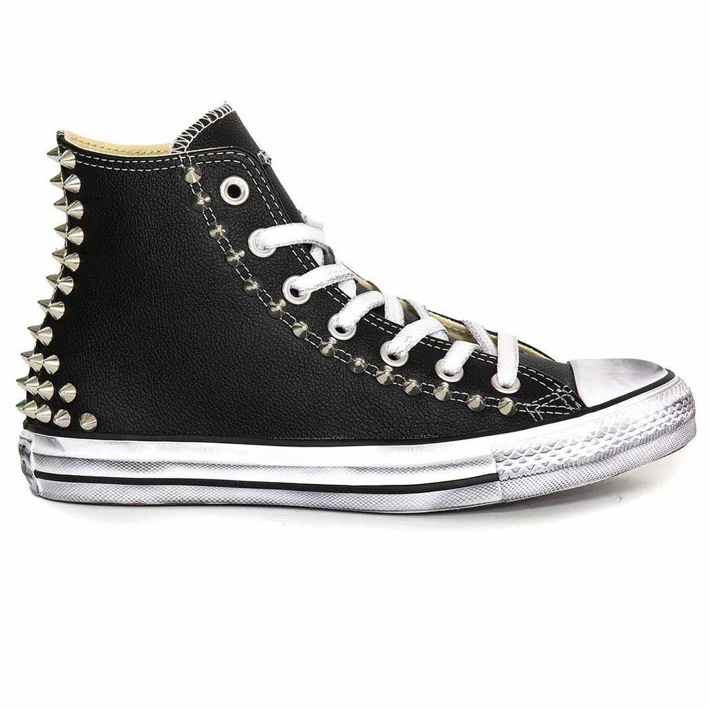 Converse Borchie Converse Grigie Pelle Converse All Star Con