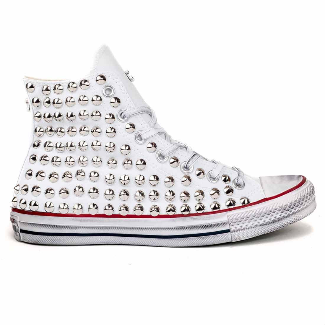 All star alte tutte bianche Clearance