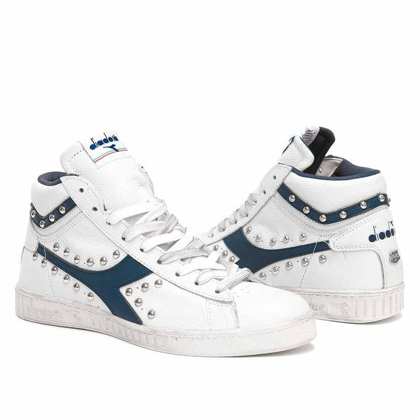 diadora game high personalizzate blu navy