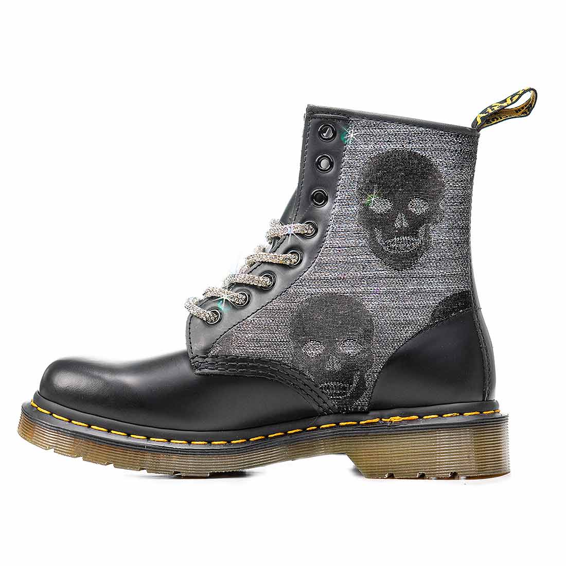 Dottor Martens 1460 con brillanti Swarovsky e diamanti