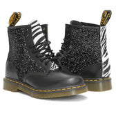 Dottor Martens zebrati con glitter