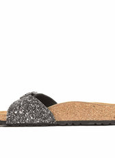 Madrid personalizzate con brillantini neri