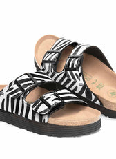 sandali birkenstock personalizzati zebrate