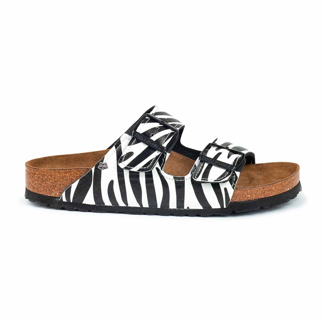 sandali birkenstock zebra