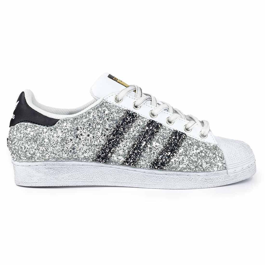 Adidas glitter argento Outlet