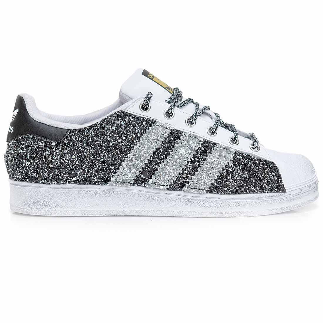Adidas nere con punta argento Clearance
