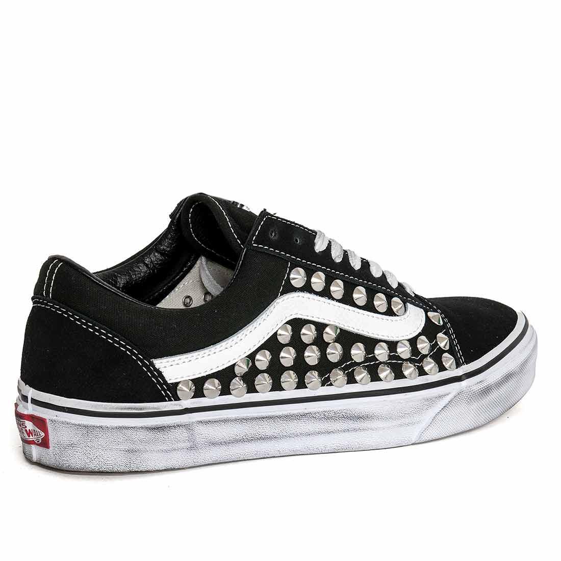 Vans Old Skool Nere Borchiate sui lati
