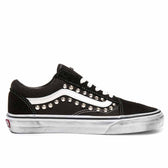 vans old skool basse con borchie attorno al baffo